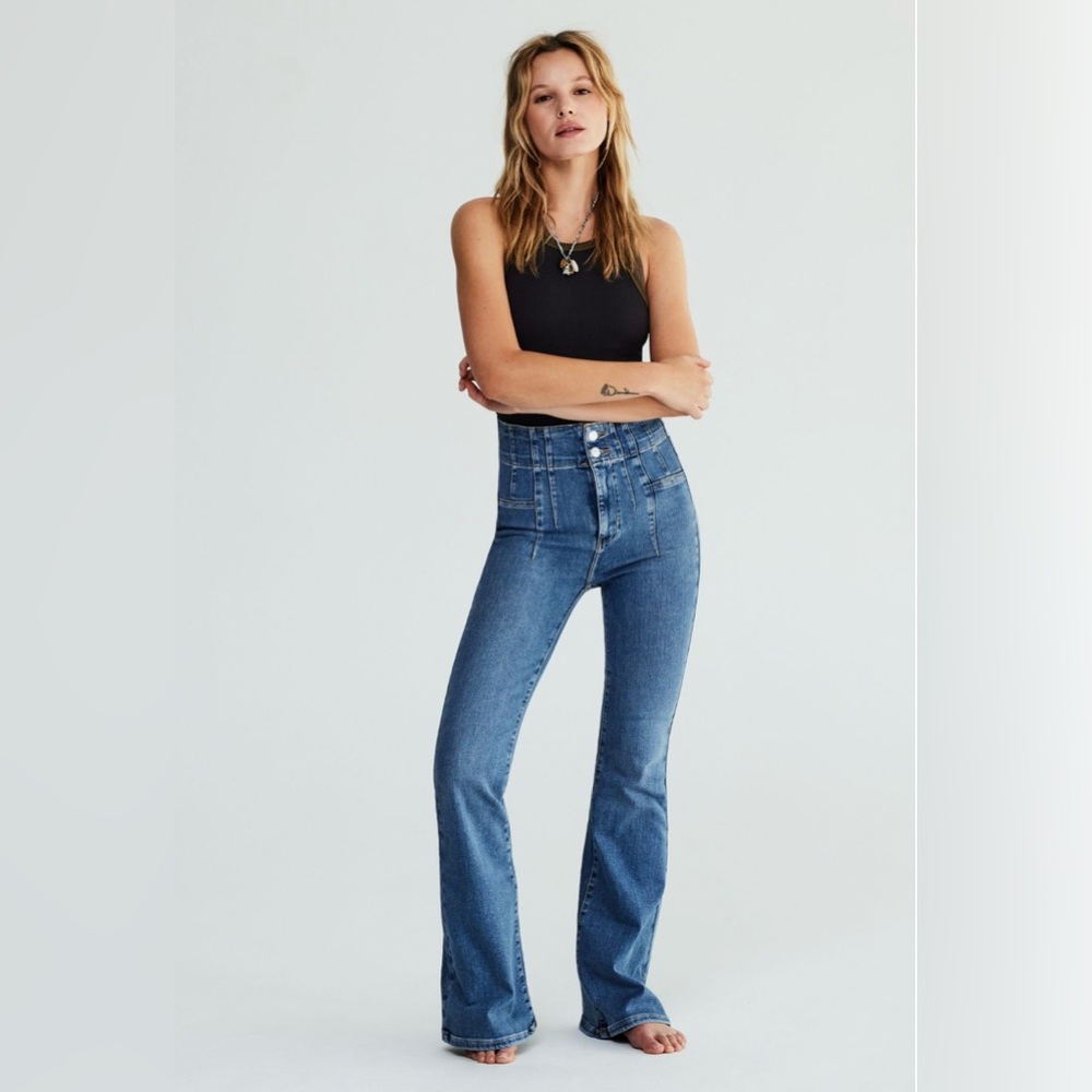 We The Free Jayde Flare Jeans (Free People)